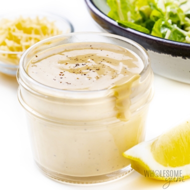 The best Caesar dressing recipe in a jar.