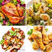 Roasting recipes collage.