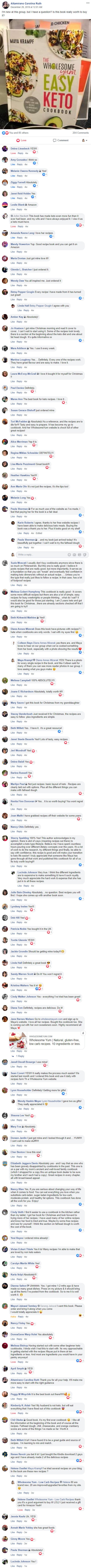 Easy Keto Cookbook FB thread.