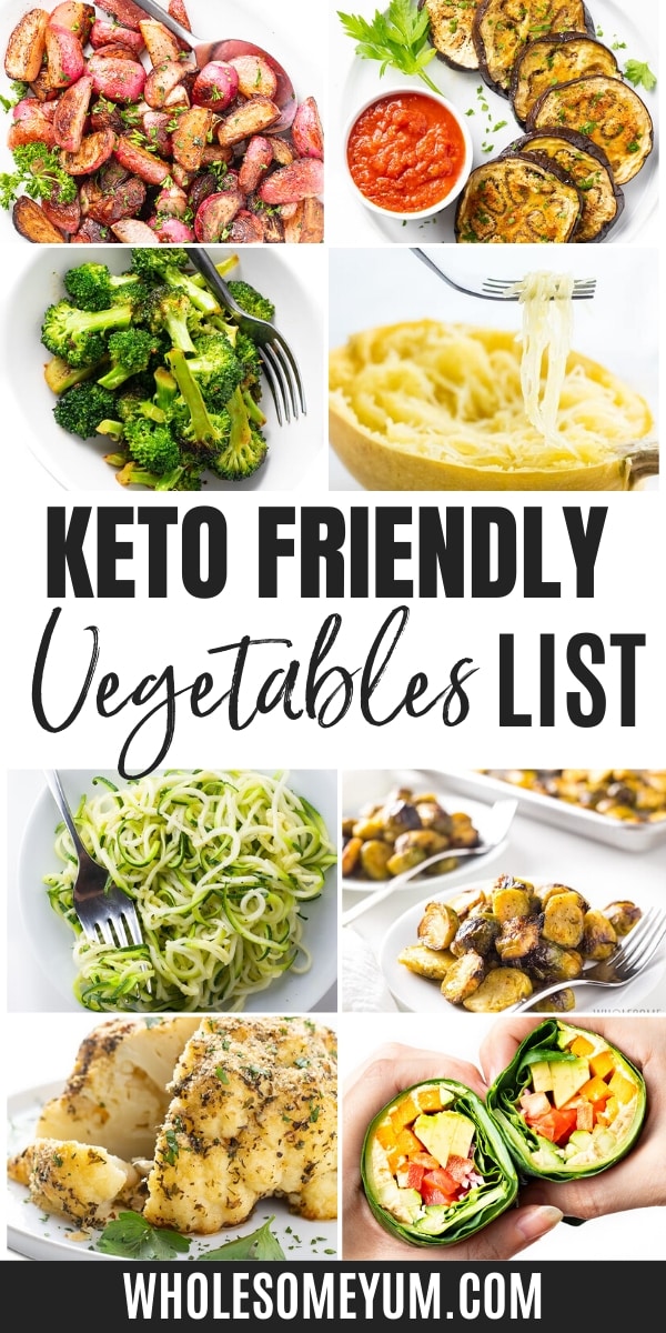 Learn about keto approved vegetables with this easy list, including recipes!