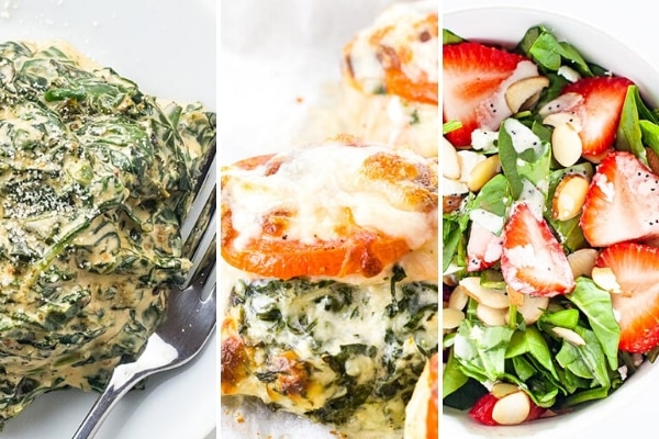 keto spinach recipes