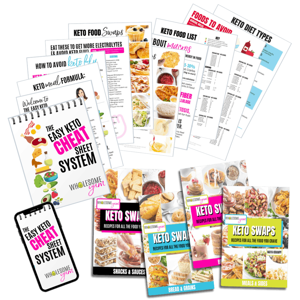 Keto Cheat Sheet System - printable pdf's and ebooks